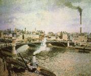 Camille Pissarro Morning,overcast Wather, France oil painting artist